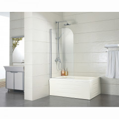 Шторка для ванны Azario Merrit 80х140 цвет профиля хром (NF6211 800_АРХ)