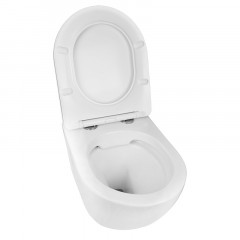 Сет AZARIO инсталляция + унитаз Gloria с быстросъемным сидением микролифт + клавиша черная матовая (AZ-8010-1000+AZ-8200-0013+AZ-2003)