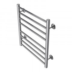 Полотенцесушитель водяной AZARIO PARMA 500/600 8 секций, нижнее/диагональное подключение, 1/2", хром (AZ10156S)