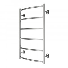 Полотенцесушитель водяной AZARIO VERONA 500/800 6 секций, нижнее/диагональное подключение, 1/2", хром (AZ04158)