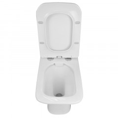 Унитаз-компакт Azario Formal 370х315х790 напольный, безободковый, в комплекте с бачком и сиденьем микролифт (AZ-1353B)