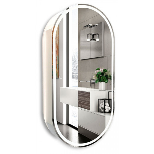 Зеркало-шкаф AZARIO Soho 500х1000 подсветка, сенсорный выключатель с функцией диммера (LED-00002515)