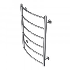 Полотенцесушитель водяной AZARIO VERONA 500/800 6 секций, нижнее/диагональное подключение, 1/2", хром (AZ04158)