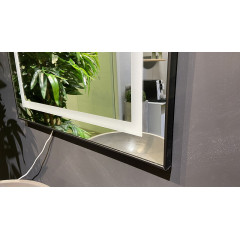 Зеркало AZARIO Саурон 600х800 вертикальное, c подсветкой и диммером, сенсорный выключатель (LED-00002510)