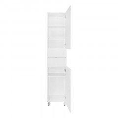 Пенал Azario Эстима 40 400х320х1970 напольный, правый, белый глянец (CS00094559)