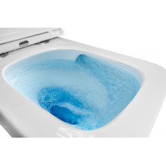 Унитаз подвесной AZARIO FLAVIA 515х360х360 слив "Торнадо", быстросъемное сиденье микролифт (AZ-0076-UQ1)