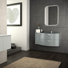 Зеркало AZARIO Паллада 550*800 c подсветкой и диммером, сенсор выкл (ФР-1538)