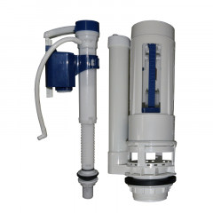 Унитаз-компакт Azario Vetro 605х380х825 напольный, безободковый с бачком и сиденьем микролифт, черный матовый (Z-2149-MB)