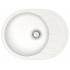 Кухонная мойка AZARIO Light 575х440х215) искусственный мрамор, цвет Белый (CS00079917)