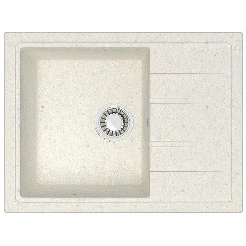 Кухонная мойка AZARIO Vision 750x505x218 искусственный мрамор, цвет Хлопок (CS00079703)