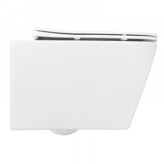 Унитаз подвесной Azario Boca 360х520х365 безободковый, с быстросъемным сиденьем микролифт (AZ-2002)