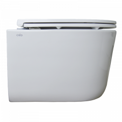 Сет: Инсталляция AZARIO, унитаз подвесной Creo Ceramique LYon 2.0 с системой смыва Tornado в комплекте с быстросъемным сиденьем микролифт (AZ-8010-1000+LY1100R)