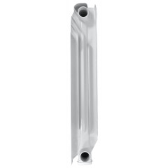 Радиатор алюминиевый AZARIO AL500/100 8 секций, белый (AL500/100/8)