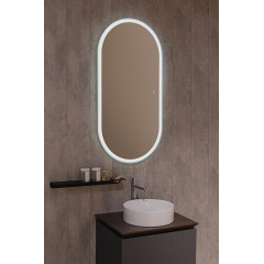 Зеркало AZARIO Виола 600х1200 c подсветкой и диммером, сенсорный выключатель (ФР-00001528)