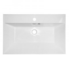 Комплект Azario Тумба Serenada 80/Н 795х448х865 напольная, 3 двери, с раковиной АСТОРИЯ 80, белый (CS00097005)