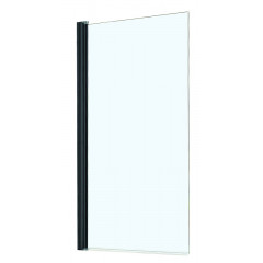 Шторка для ванны Azario Merrit 80х140 цвет профиля черный (AZ-NF6211-1 800 BLACK)