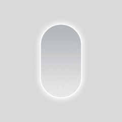 Зеркало AZARIO Aria 600х900 с подсветкой, сенсорный выключатель с функцией диммера (AZ-Z-010CS)