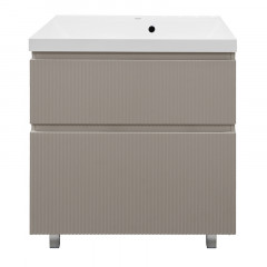 Комплект Azario Тумба Viola 80/2Н напольная БЕЖЕВЫЙ под раковину Астория 80 (CS00097141)