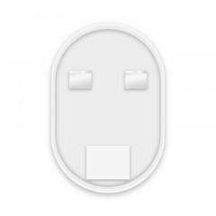 Зеркало AZARIO Aria 600х900 с подсветкой, сенсорный выключатель с функцией диммера (AZ-Z-010CS)