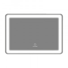 Зеркало AZARIO Dallas 1000х700 с подсветкой, сенсорный выключатель с функцией диммера (AZ-Z-044CS)