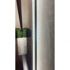 Зеркало AZARIO INCANTO 600х1000 бесконтактный сенсорный выключатель, подсветка с диммером, цвет черный (LED-00002538)