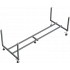 Каркас для ванны Azario Тенза, Бали разборный 1700x700/1700x750 (БТК0003)