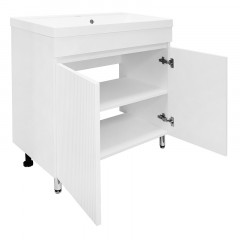 Комплект Тумба Azario Serenada 70Н 700х450х860 напольная, с раковиной Астория 70 (CS00096724)