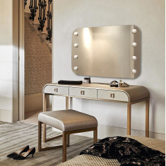 Зеркало AZARIO TONY 800х550 c подсветкой и диммером, сенсорный выключатель, смена цвета, 8 ламп в комплекте (LED-00002479)