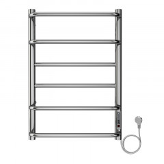 Полотенцесушитель электрический AZARIO MILAN 400/600 6 секций, диммер справа, хром (AZ90846)