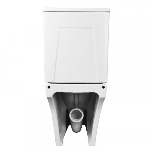 Унитаз-компакт Azario AVERO 660x360х820 напольный, безободковый в комплекте с бачком, смывным механизмом Geberit и сиденьем микролифт (AZ-3121-G)