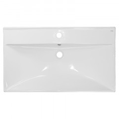 Комплект Тумба Azario Ника 70 Н 700х475х860 напольная, с раковиной Tempo 70, белый глянцевый (CS00094407)