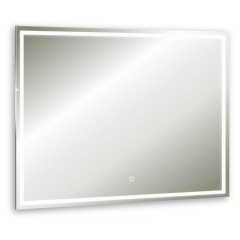 Зеркало AZARIO Ливия 1000х800, LED-подсветка с диммером, сенсорный выключатель (ФР-00001225)