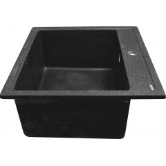 Кухонная мойка AZARIO Litos 570x505x200 искусственный мрамор, цвет Черный (CS00078325)