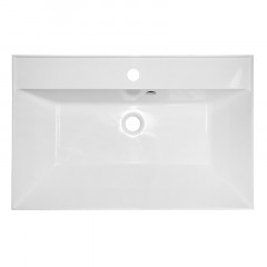 Комплект Azario Тумба Эстима 70/2 695х447х555 подвесная, с раковиной Астория 70, белый глянцевый (CS00094583)