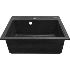 Кухонная мойка AZARIO Litos 570x505x200 искусственный мрамор, цвет Черный (CS00078325)