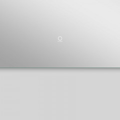 Зеркало AZARIO Gela 600х800 с подсветкой, в алюминиевом корпусе, подсветка, сенсорный выключатель с функцией диммера (AZ-Z-070CS)