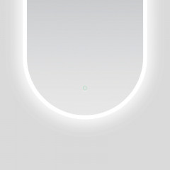 Зеркало AZARIO Aria 600х900 с подсветкой, сенсорный выключатель с функцией диммера (AZ-Z-010CS)