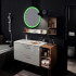 Зеркало AZARIO Perla neo - RGB D770 сенсорный выключатель, мультицвет (LED-00002610)