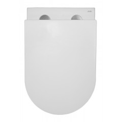 Унитаз подвесной Azario Navio 540x365x425 безободковый, в комплекте с сиденьем микролифт (AZ-0074)