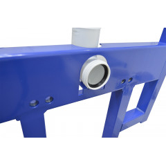 СЕТ: Инсталляция IDROSPANIA MENORCA +подвесной унитаз Azario Mona с сиденьем микролифт + клавиша Andrea белая глянец (40220+30350+AZ-0057)