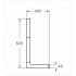 Бачок пластиковый AZARIO 360x85x430 с соединительной трубой, белый (AZ-967)