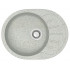 Кухонная мойка AZARIO Light 575х440х215) искусственный мрамор, цвет Светло серый (CS00079923)