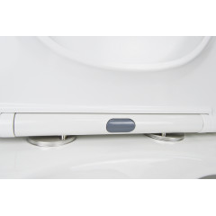 Унитаз-компакт Azario AVERO 660x360х820 напольный, безободковый с бачком и сиденьем микролифт (AZ-3121)