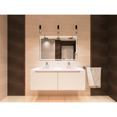 Зеркало AZARIO Ливия 1200х800 c подсветкой и диммером, бесконтактный сенсор (LED-00002270)