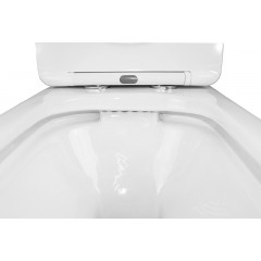 Унитаз-компакт Azario Fresco 360х620х800 напольный, безободковый, с быстросъемным сиденьем микролифт (AZ-8302)