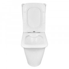 Унитаз-компакт Azario AVERO 660x360х820 напольный, безободковый с бачком и сиденьем микролифт (AZ-3121)