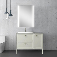 Зеркало AZARIO Madison 600х800 с подсветкой, сенсорный выключатель с функцией диммера (AZ-Z-040CS)