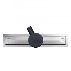 Душевой лоток AZARIO 500 мм, D40(50), решетка из нержавеющей стали "под плитку", металлический желоб, поворот 360°, комбинированный затвор (AZT3TILE500)