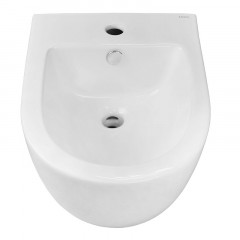 Биде подвесное Azario Grado 495х365х325 санфаянс, белый (AZ-0046F)