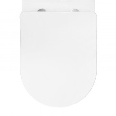 Унитаз-компакт Azario Vois 380х640х785 напольный, безободковый, в комплекте с быстросъемным сиденьем микролифт (AZ-1343В)